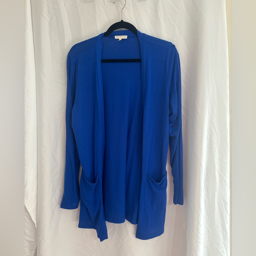 Royal Blue Cardigan